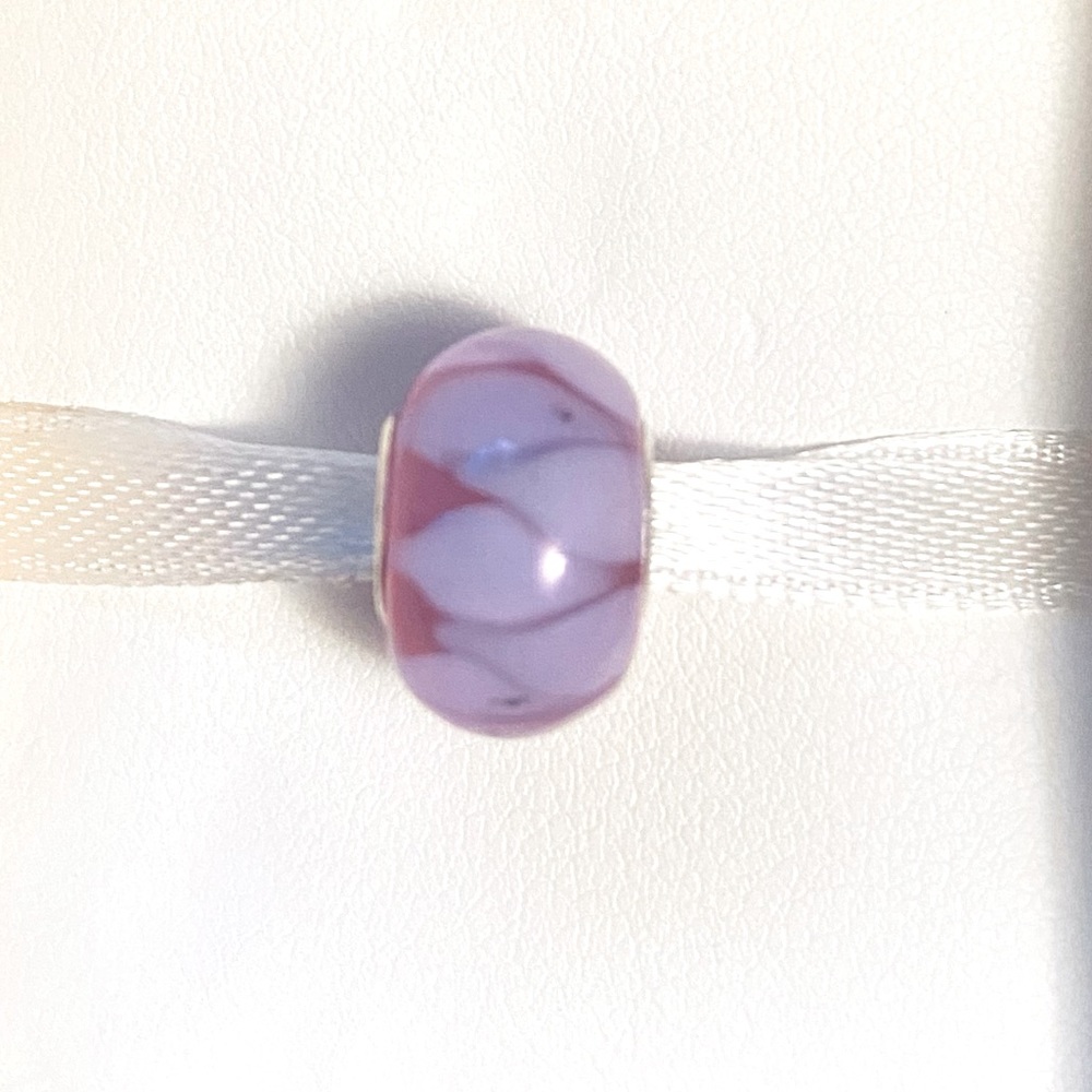 Pandora like - Glass Flower Individuality Bead